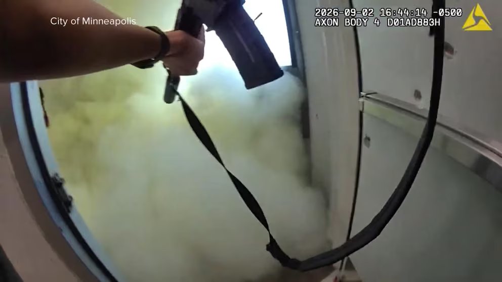 WATCH:  Newly released body camera video of Minneapolis police shootout with suspect