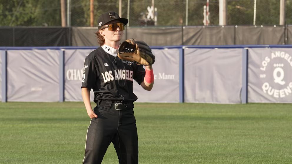 WATCH:  Born without a right hand, now she's a pro baseball player in the championship series