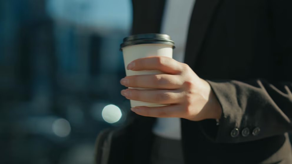 WATCH:  Iced coffee sparks debate over job interview etiquette