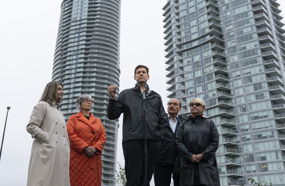 B.C.'s Eby says NDP would tax new, unsold condos, raise speculation, vacancy fees