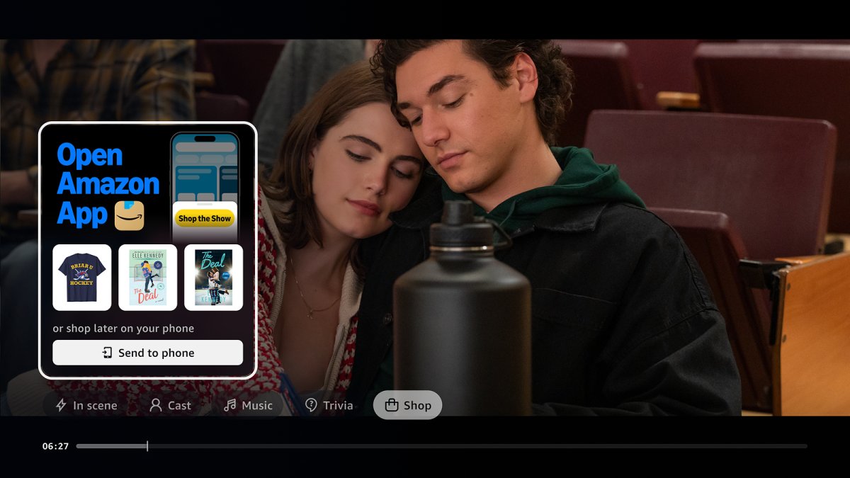 Amazon makes it easier to buy what you see on Prime Video