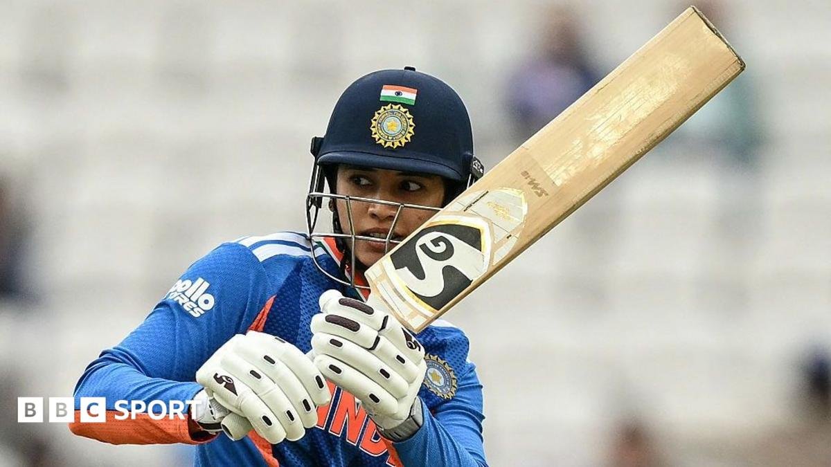 Smriti Mandhana: India batter becomes leading run-scorer in women’s international cricket