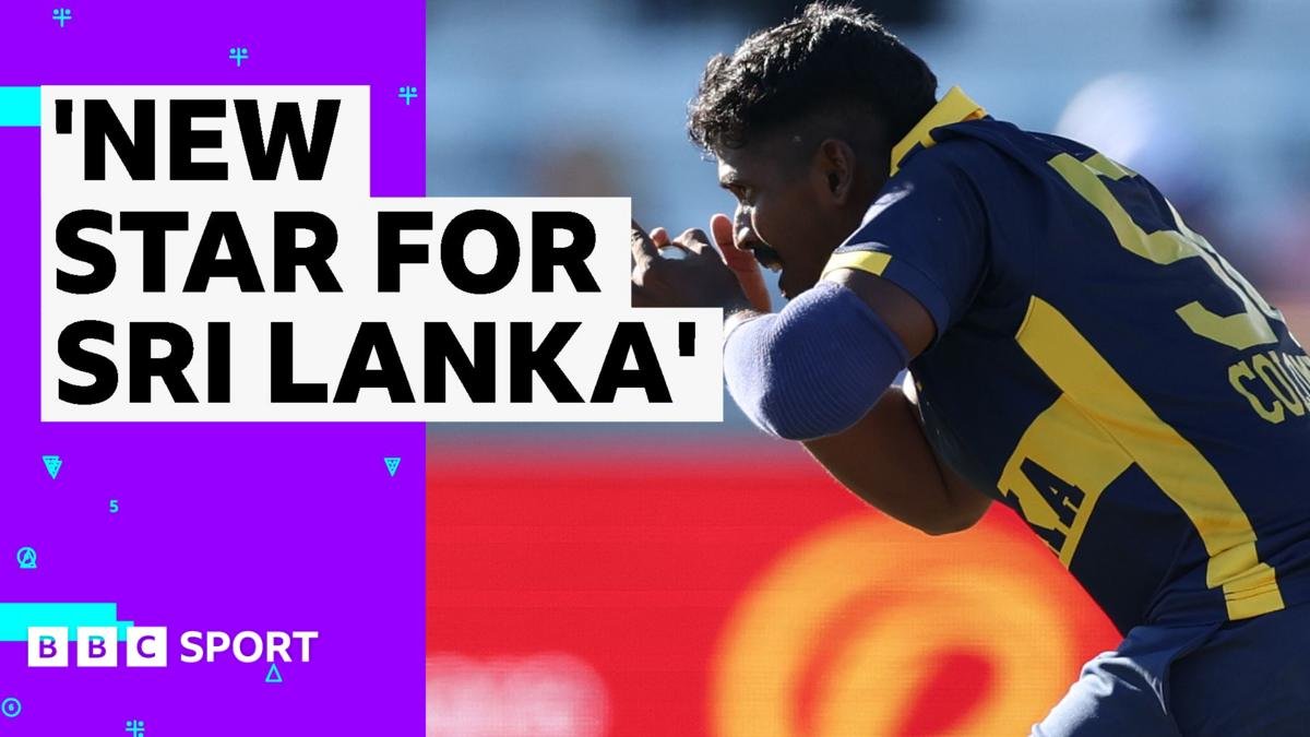 England v Sri Lanka First ODI – Sachindu Colombage bowling on debut