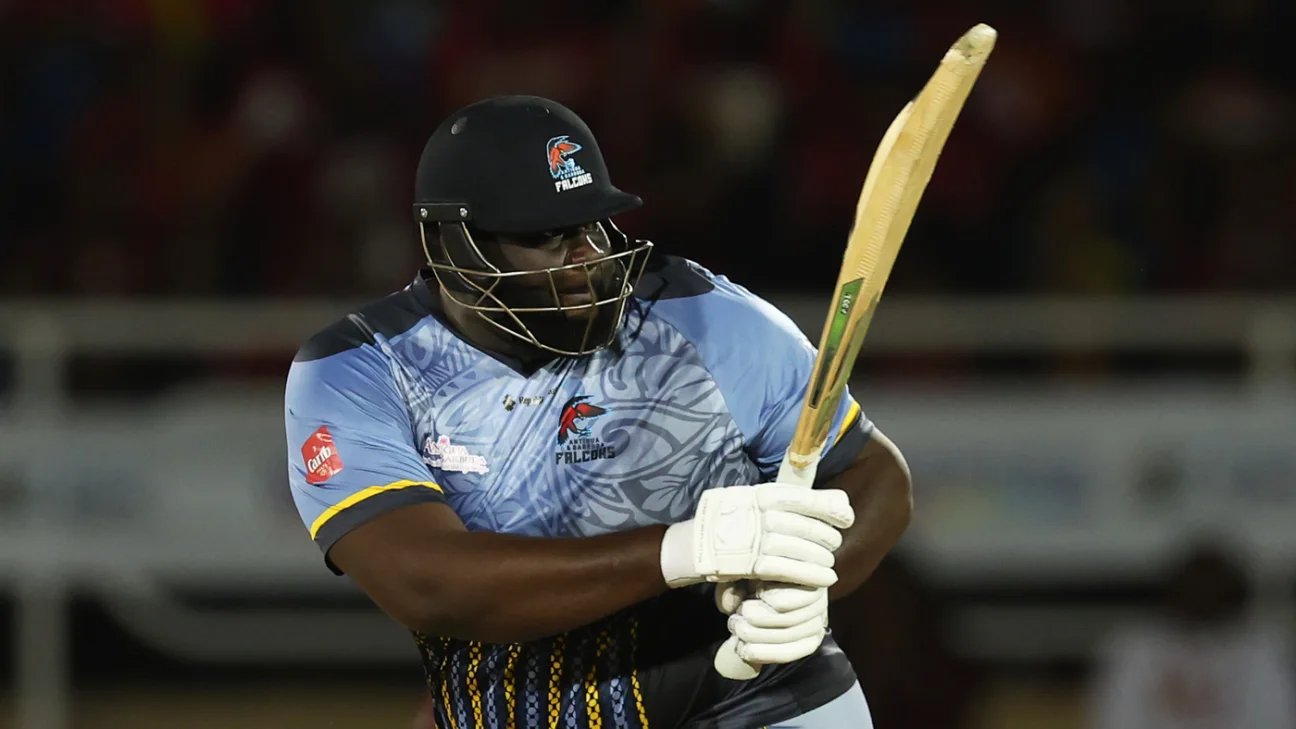 Cornwall, Nawaz keep Falcons on top; TKR on the brink of elimination