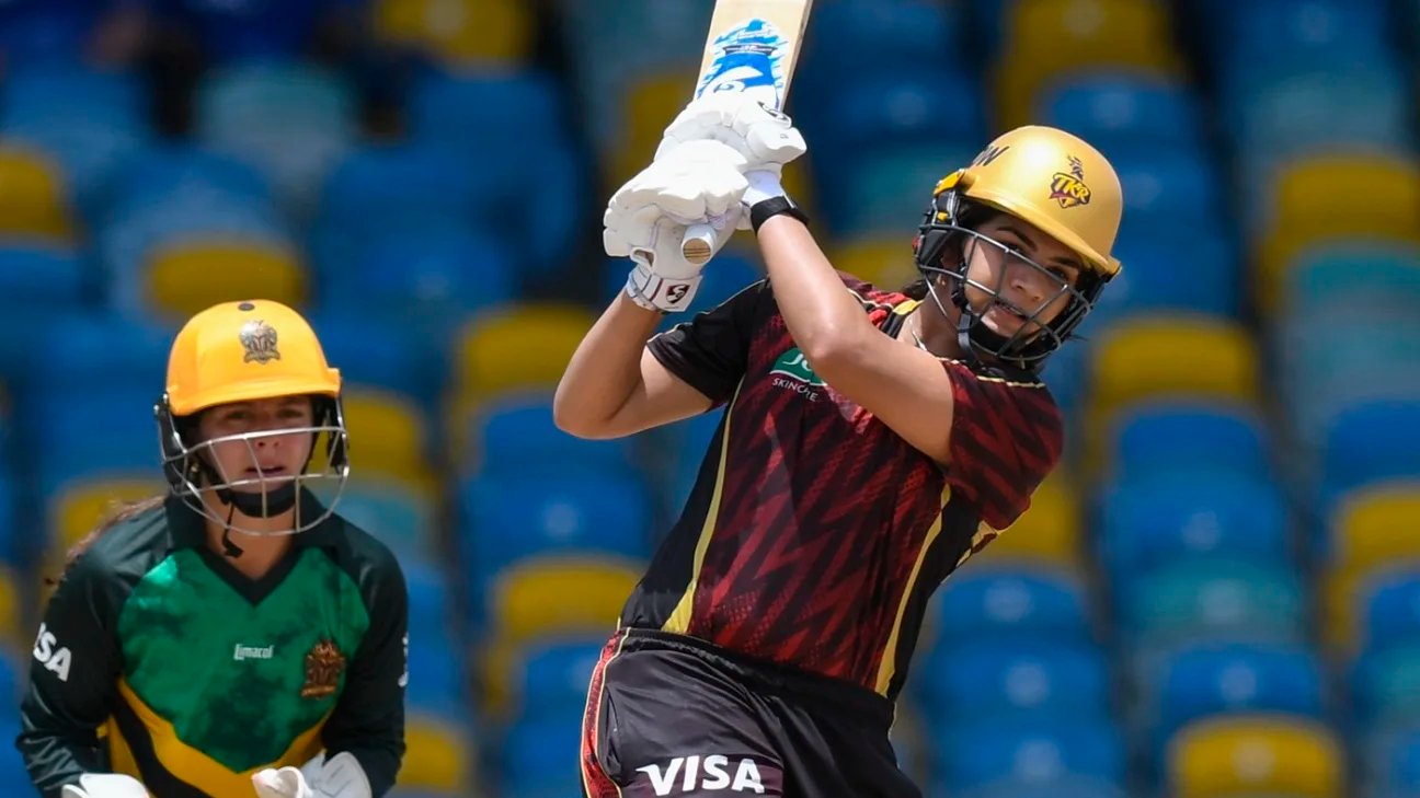 Bhatia half-century, Ramharack three-for hand Trinbago Knight Riders comfortable win