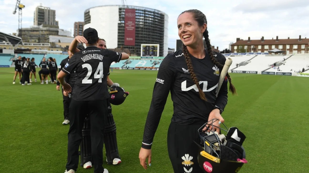 Women’s One-Day Cup 2026, SUR-W vs SOM-W 72nd Match Match Report, September 12, 2026