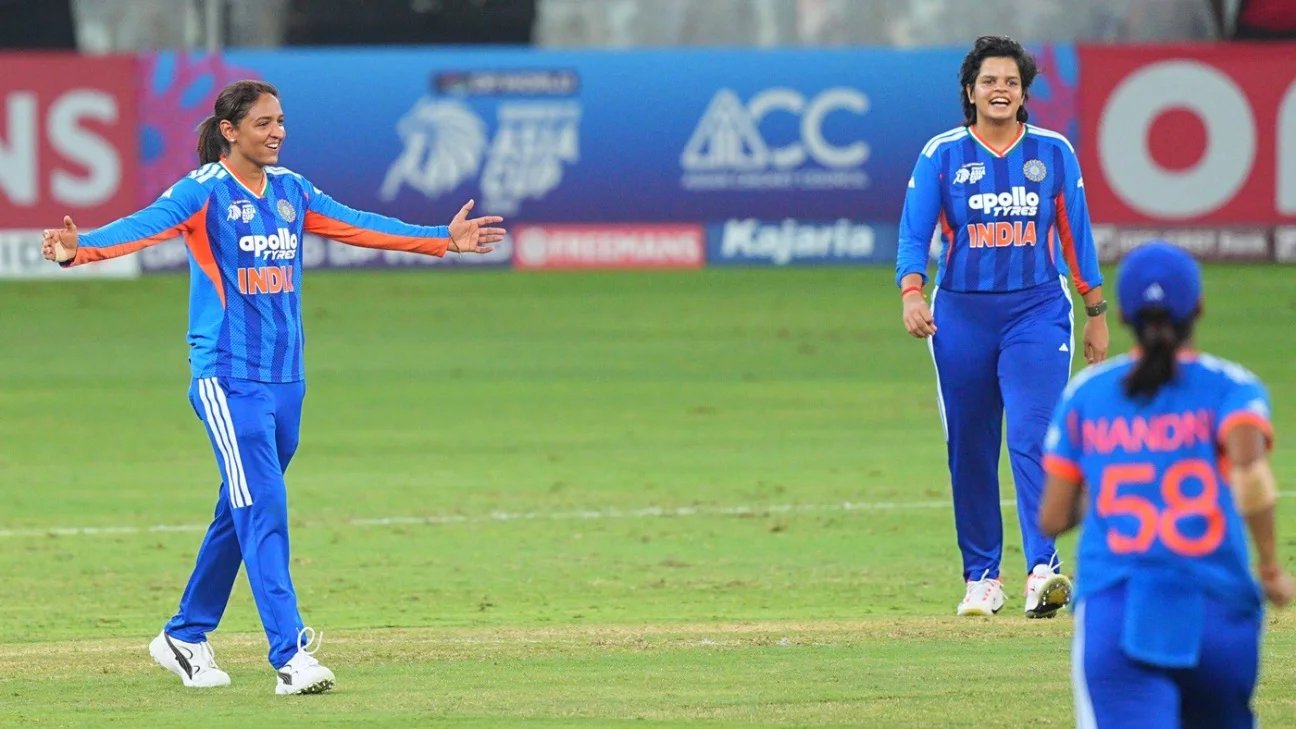 Women’s Asia Cup final – India win the Asia Cup but no trophy presentation again