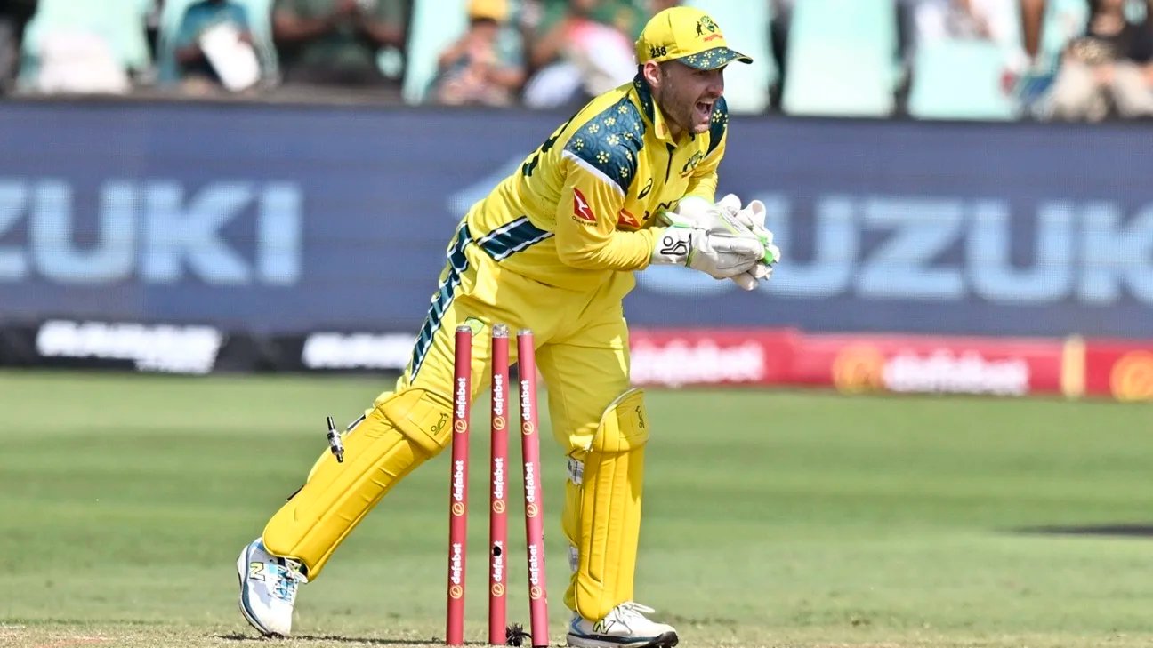 SA vs Aus 2026 – Josh Inglis in doubt for South Africa Tests after fractured finger rules him out of ODIs