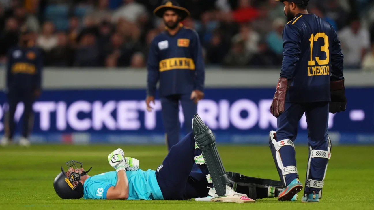 England white-ball – Buttler out of Pakistan tour, and doubt for Australia, after hamstring injury