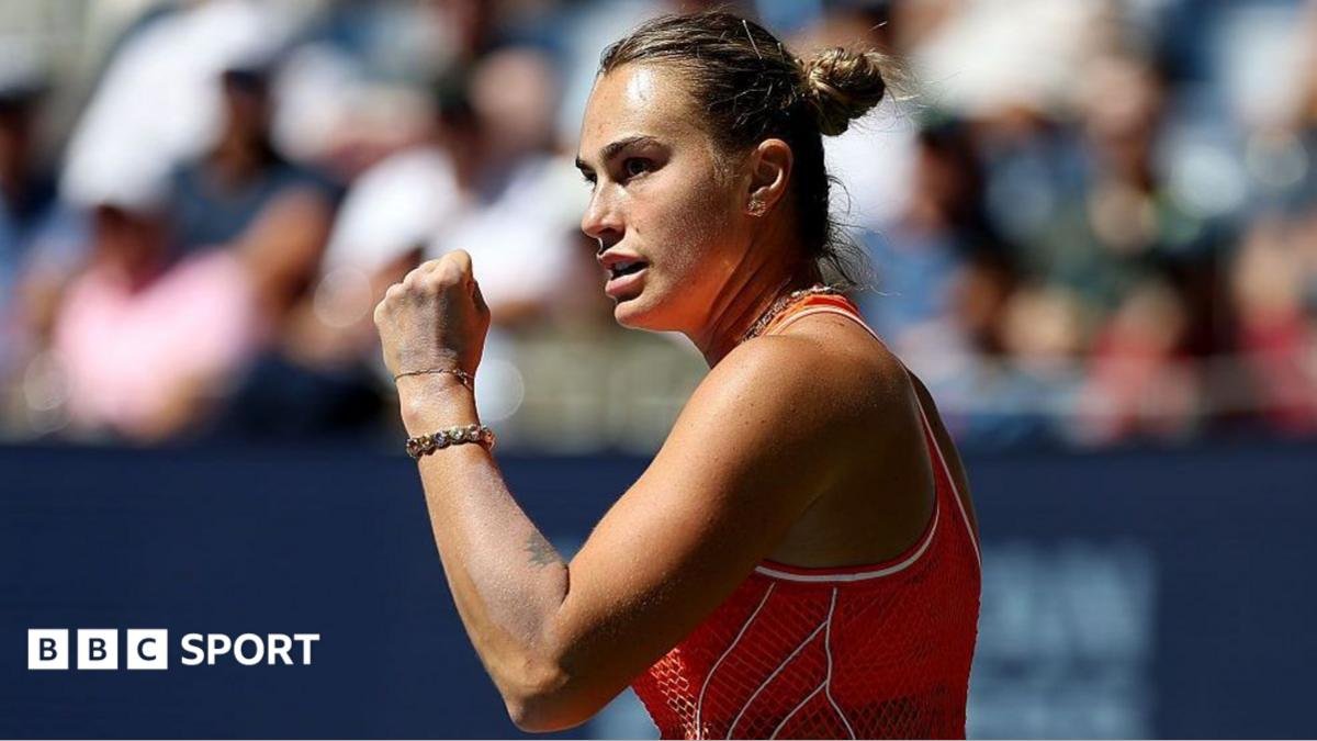 US Open 2026 results: Aryna Sabalenka fights back against Linda Noskova to keep title defence alive