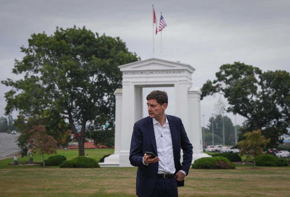 Eby touts public health, says Conservatives would turn B.C. into 'America Junior'