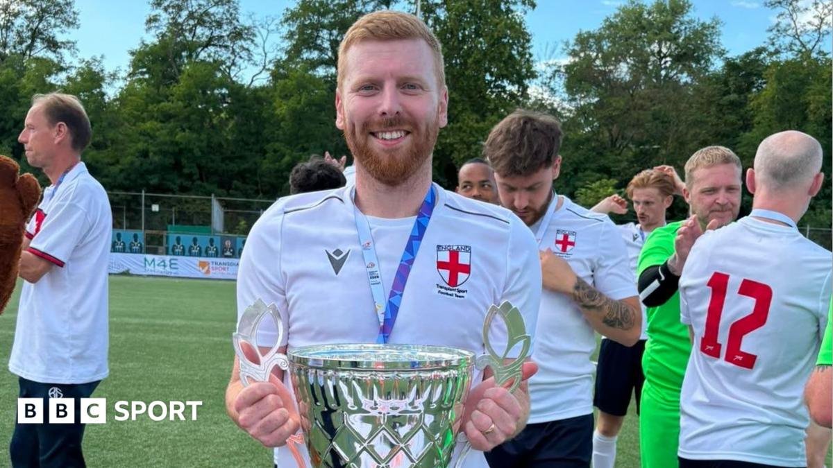 The heart transplant footballer who won a World Cup for England