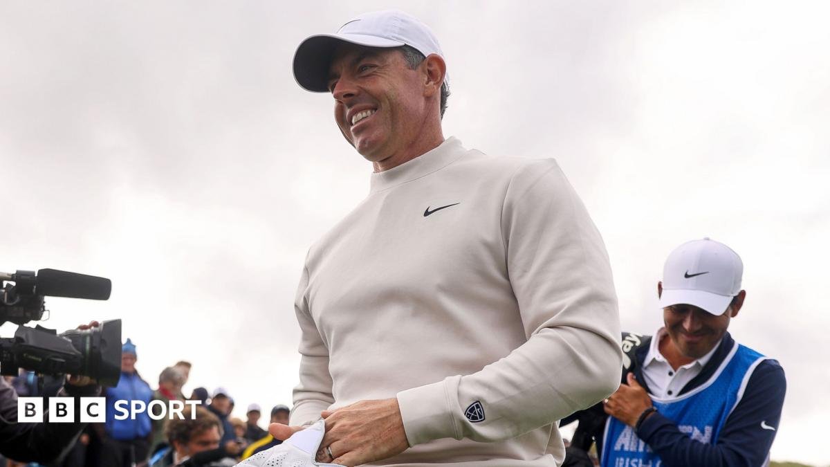 Irish Open: Rory McIlroy four behind leader Joaquin Niemann at Irish Open