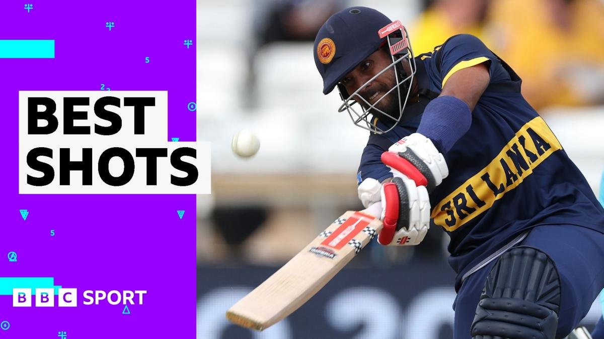 England v Sri Lanka Second ODI – Kamindu Mendis scores century – best shots