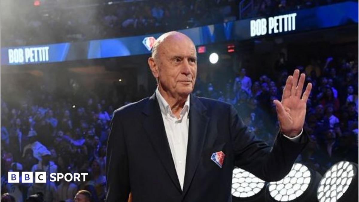Bob Pettit: NBA’s first MVP recipient and 11-time All-Star dies aged 93