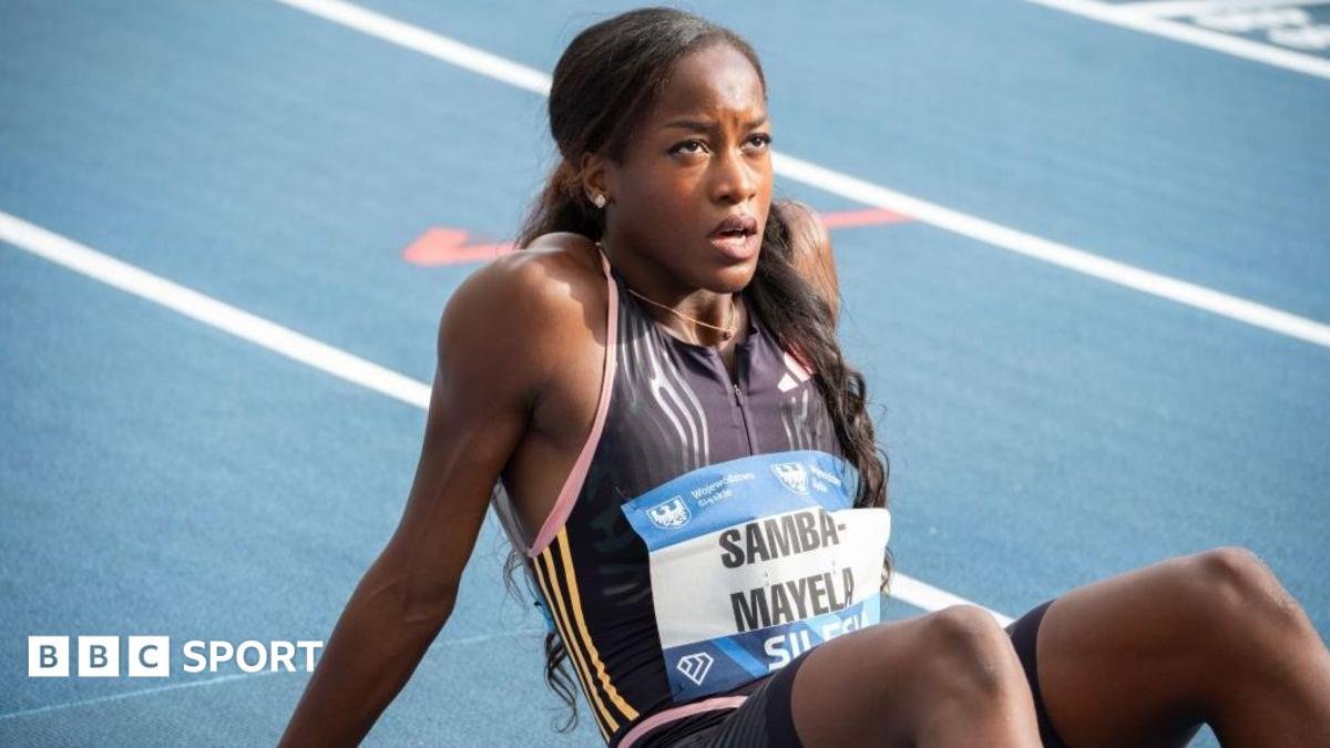 Cyrena Samba-Mayela: French hurdler given temporary suspension for whereabouts breach