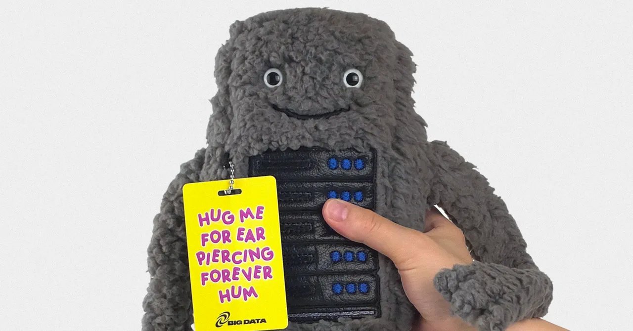 Adopt This Data Center Plushie and Hear Its Piercing Scream