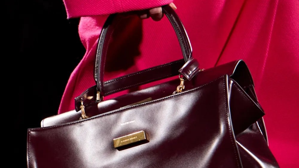 Pierpaolo Piccioli Has Given Balenciaga’s Hourglass Bag a Makeover