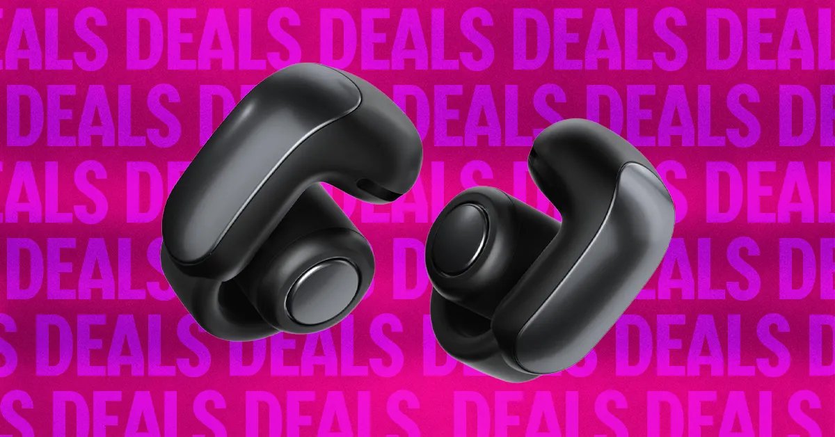Bose Ultra Open Earbuds Are $100 Off Right Now