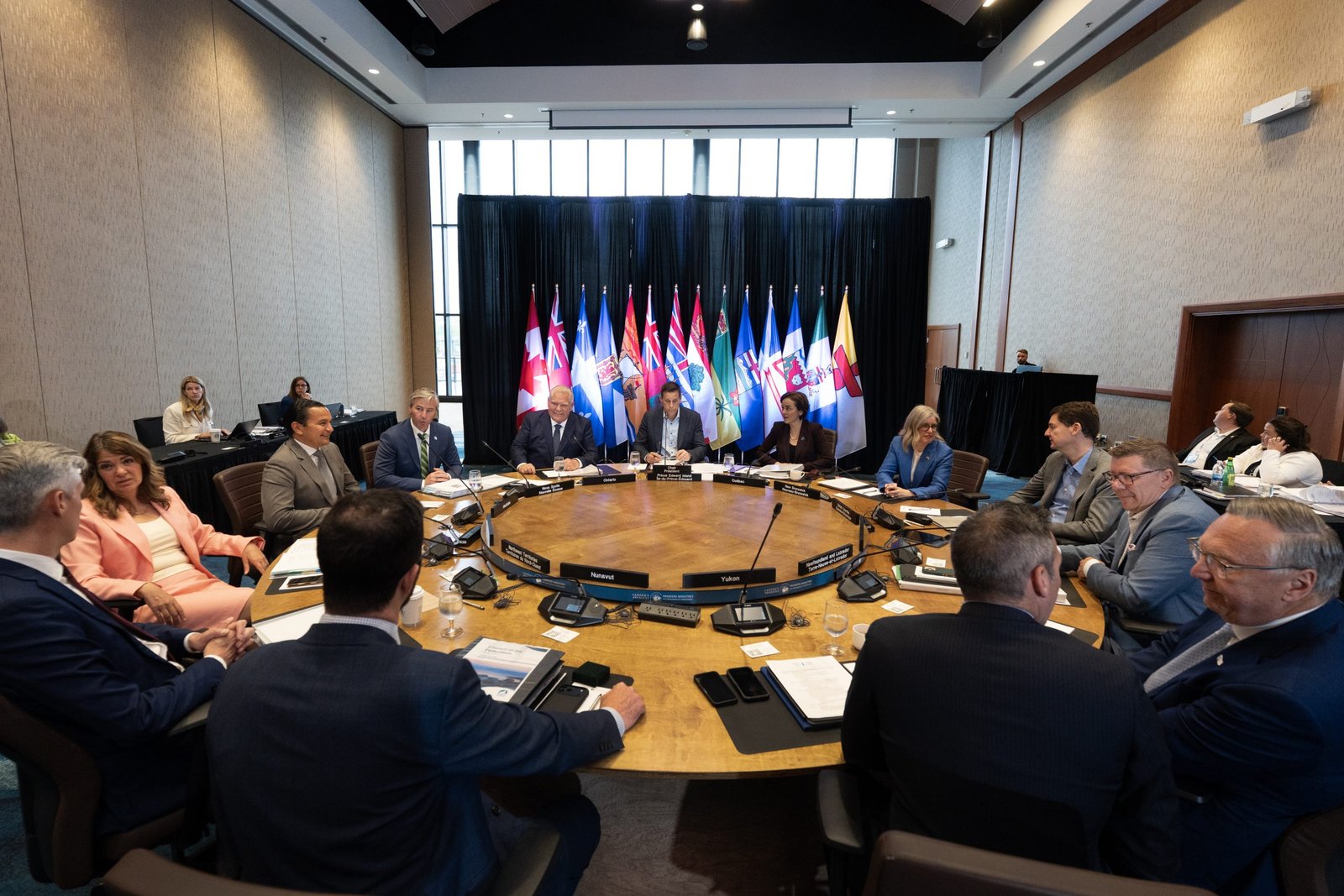 Premiers keeping cards close on constitutional changes pitched in Alberta referendum