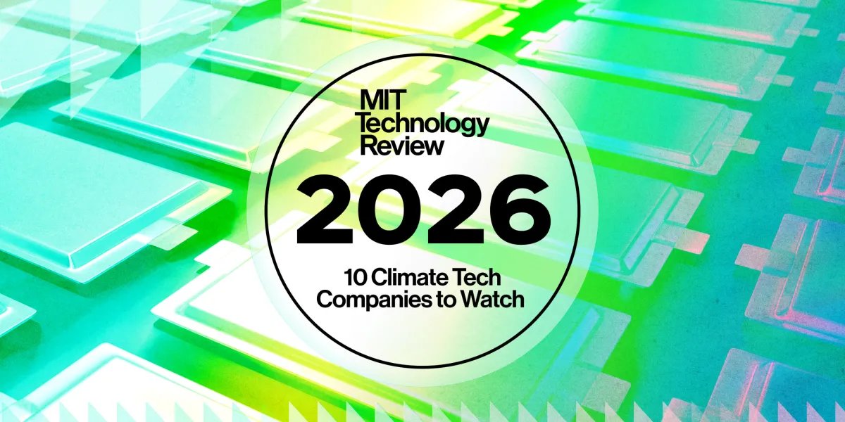 Coming soon: Our 2026 list of Climate Tech Companies to Watch