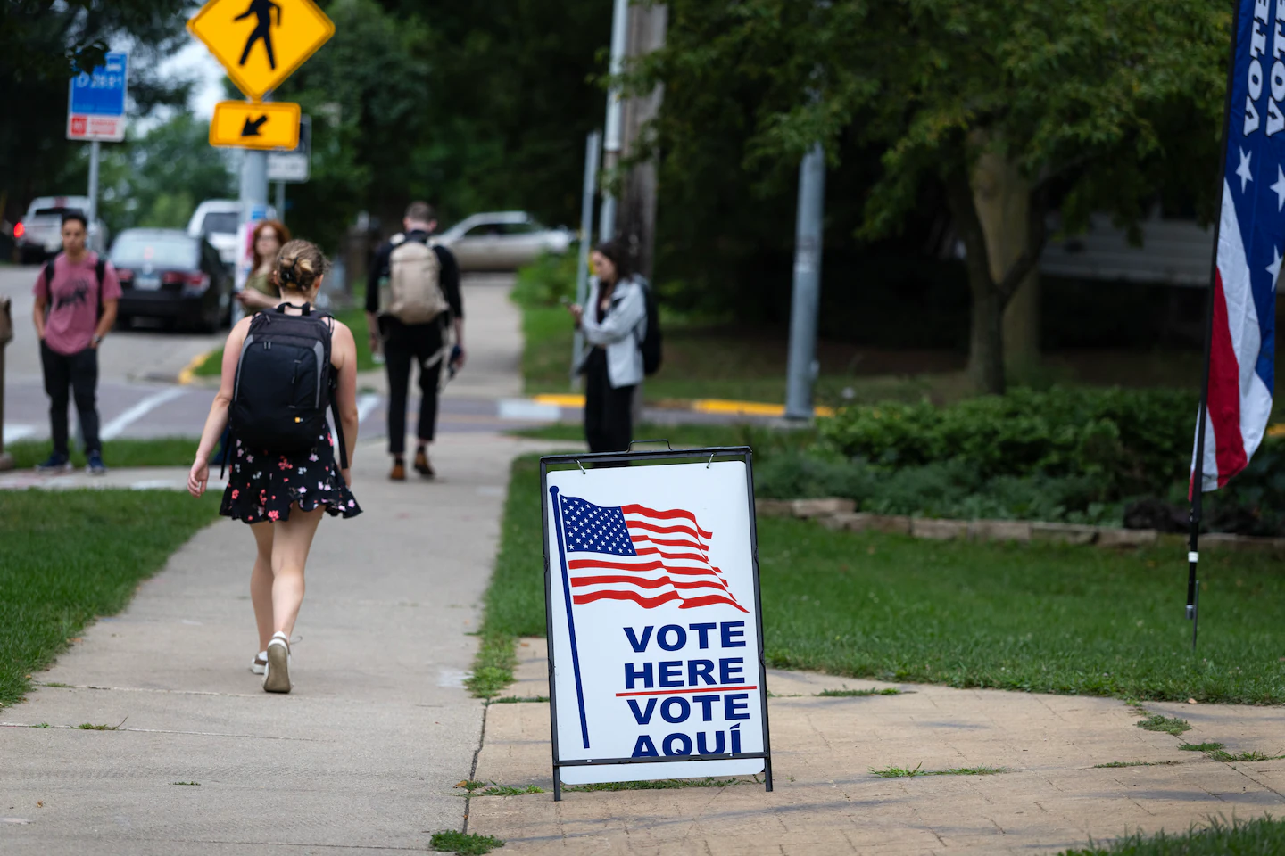 Sending armed ICE agents to polling places would be a federal crime, lawsuit says