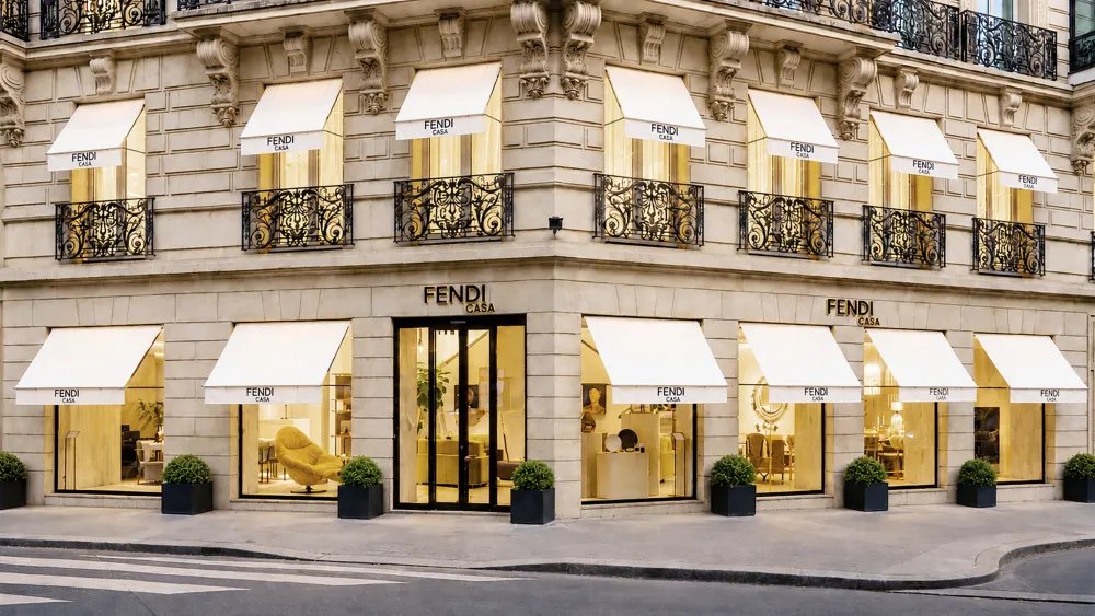 Fendi Casa Opens First Paris Flagship in Golden Triangle District