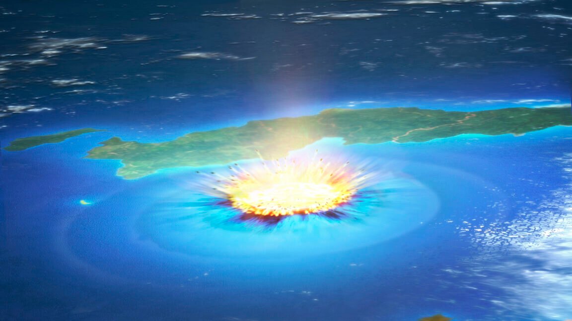 Dinosaur-killing impact crater might have been teeming with life