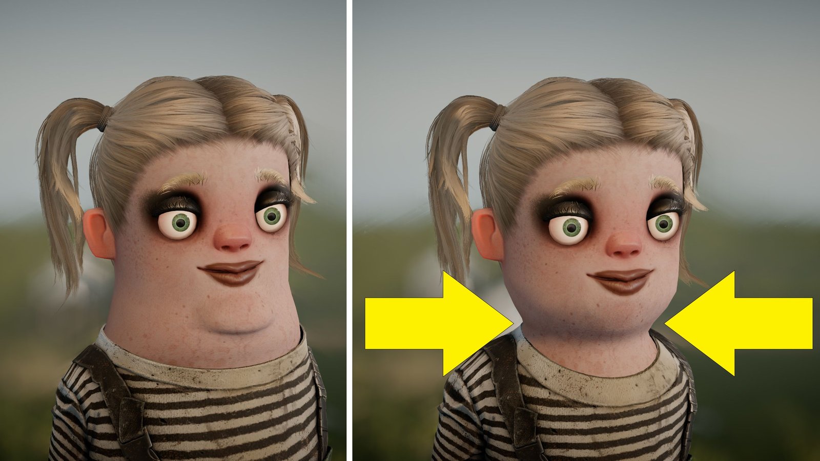 Garry Newman adds necks to his neckless characters because the lack of necks ‘comes up consistently in our many many many negative reviews’