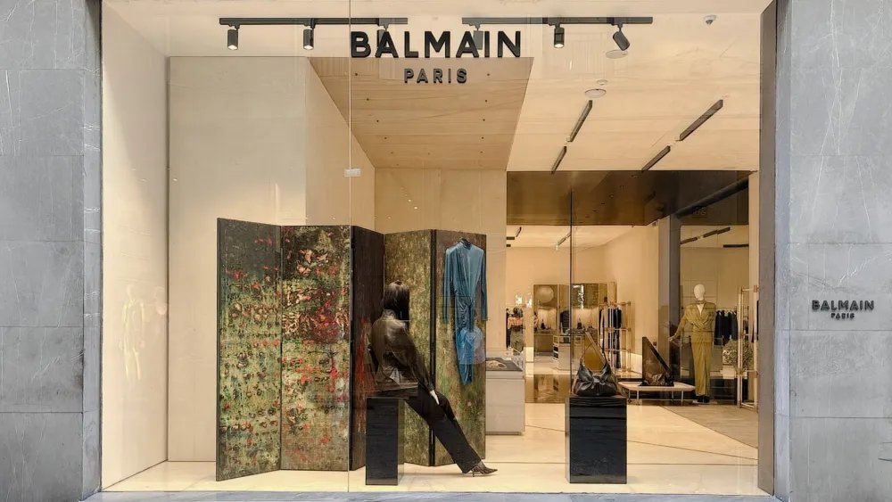 Balmain Opened a New, Gallery-Like Boutique in Milan