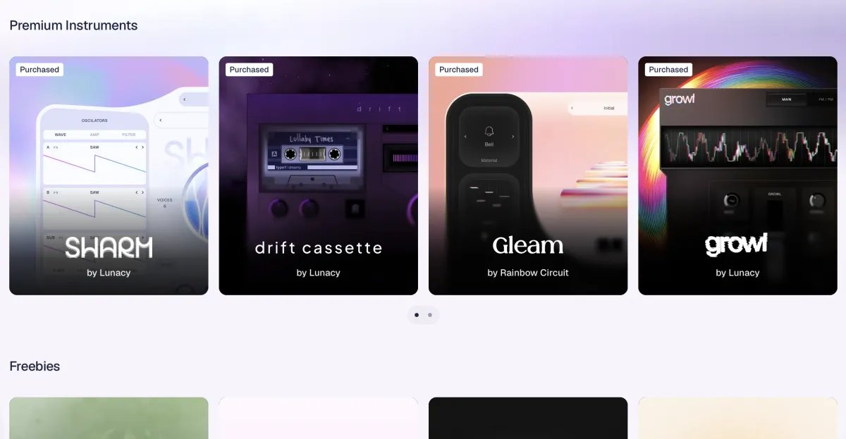 Lunacy Audio Nova is a place to build and sell your own AI-powered music plugins