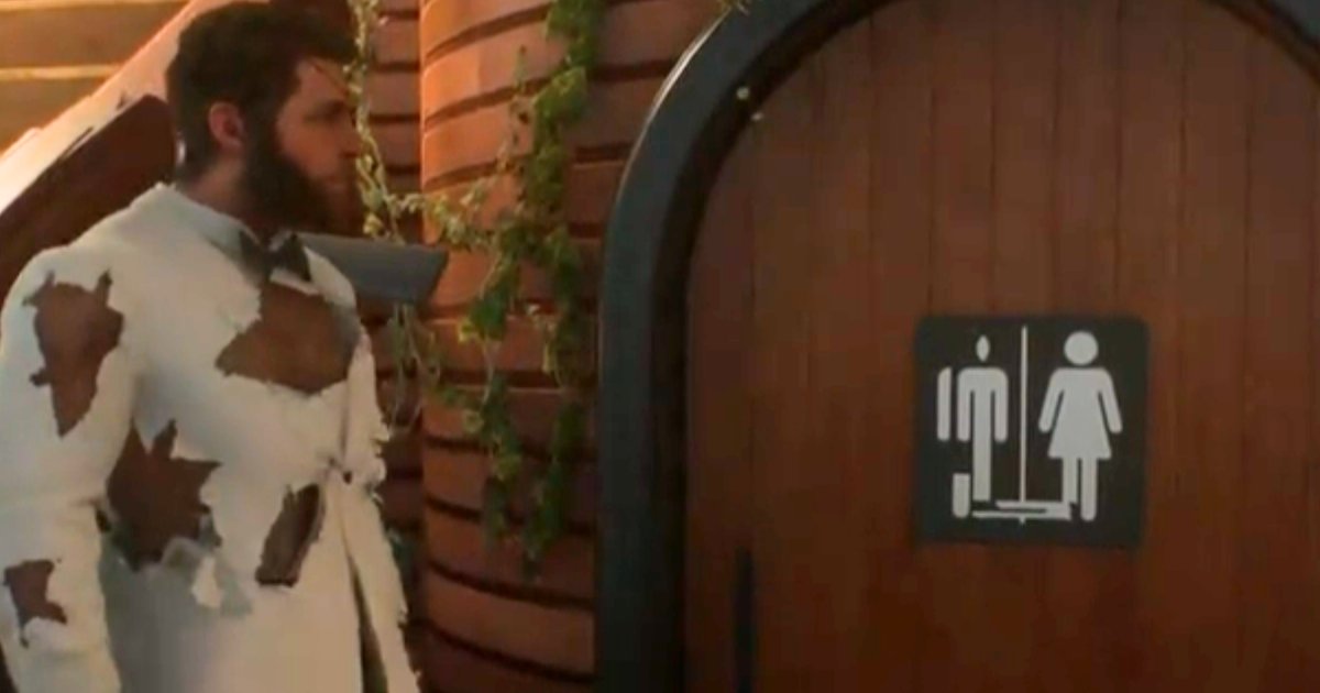 Wolverine developer Insomniac denies using generative AI after fans spot strange restroom sign