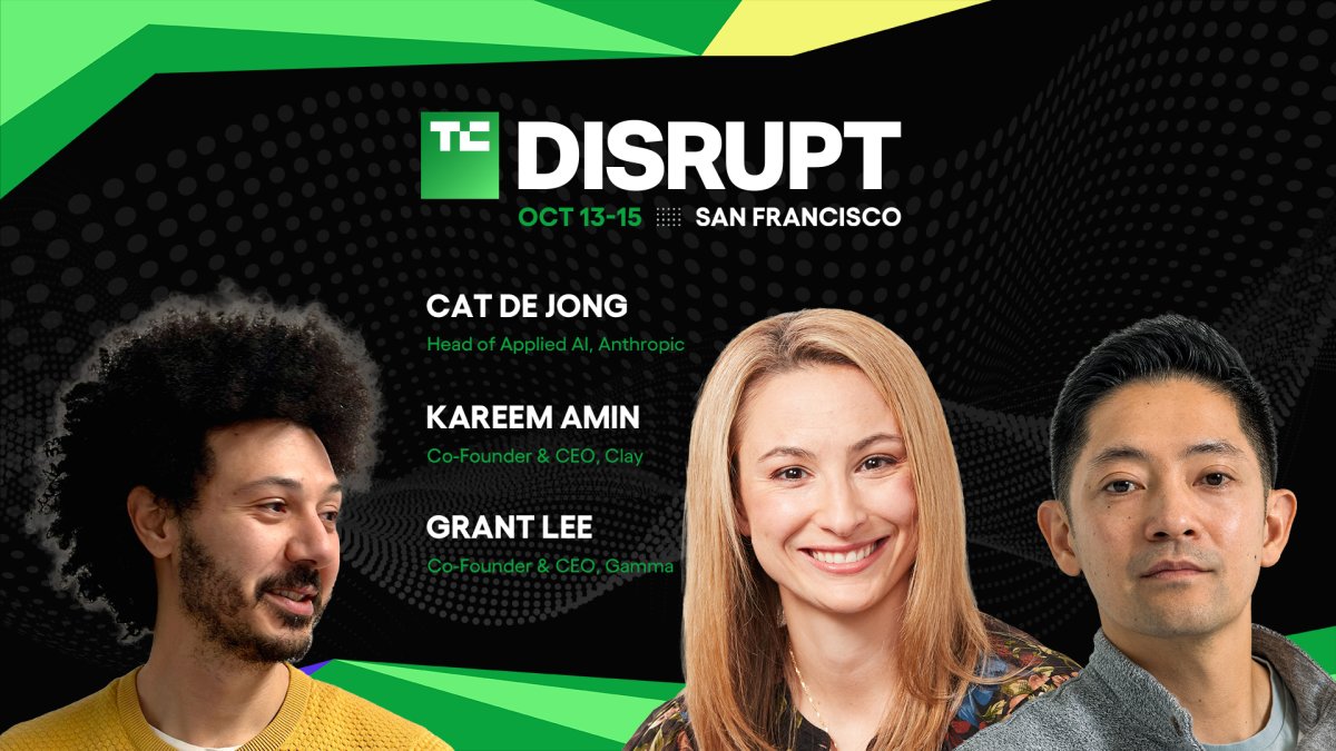 Anthropic, Gamma, and Clay talk AI at Disrupt 2026
