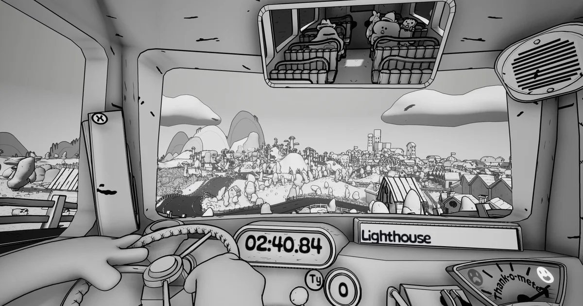 Double Fine’s first game since leaving Xbox is a comedy bus-driving sim called Thank You Bus Driver