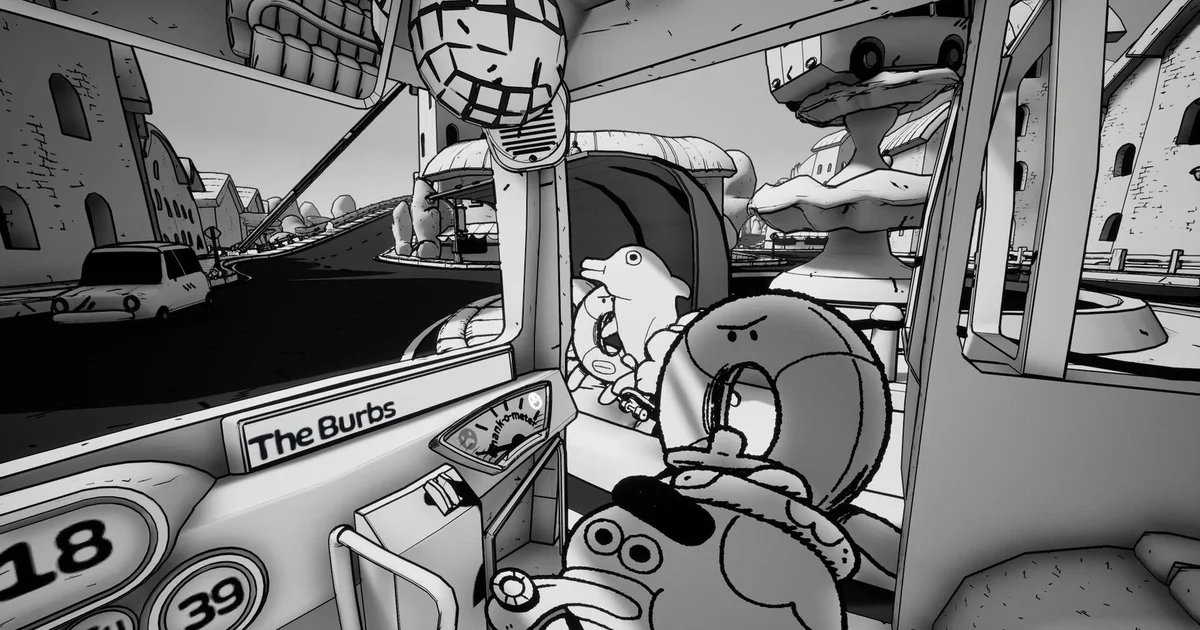 Double Fine’s releasing its next game, Thank You Bus Driver, just months after splitting from Xbox