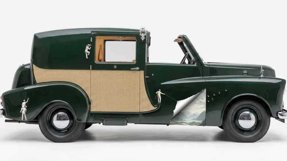 The Peninsula London Turns Six Cars Into a Moving Art Fleet for Frieze