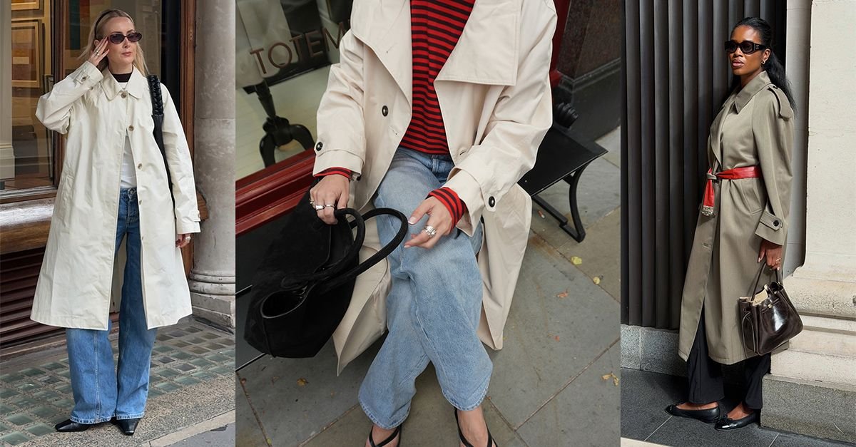 5 Chic Ways Londoners Style a Classic Trench Coat