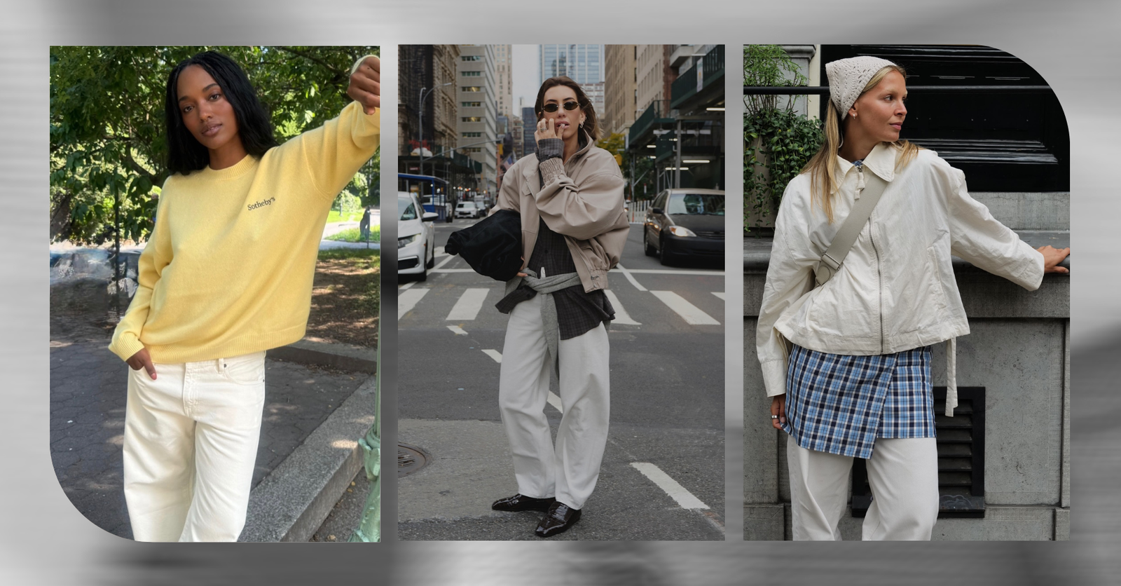 8 White Jeans Style Formulas That Fashion People Rely On In Autumn