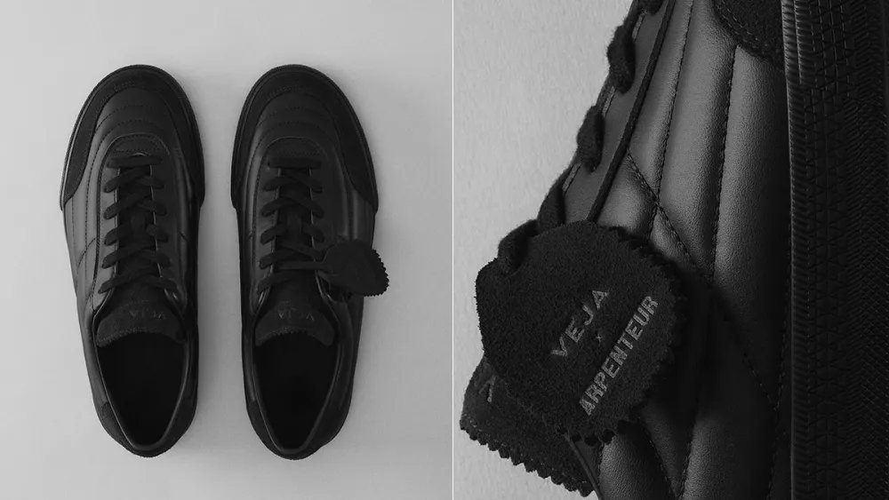 Arpenteur Strips Logo from Veja Panenka in New Collab, Release Date