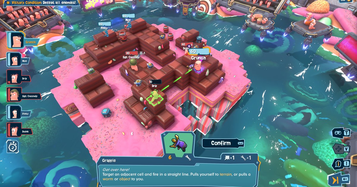 The mishap-strewn warfare of Worms: Galactic Tactics gives hope it’s not just a comedy XCOM
