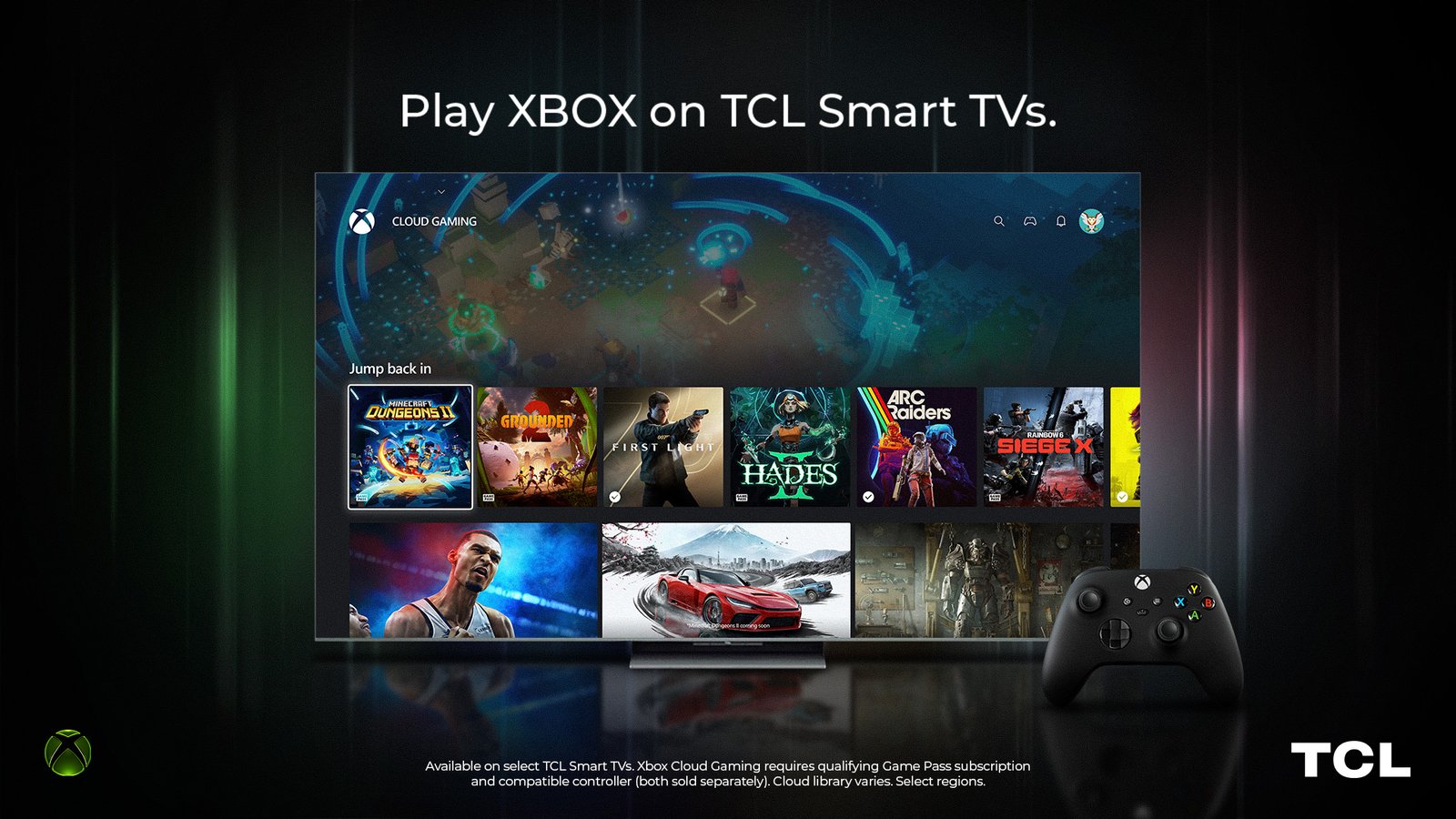 XBOX and TCL Partner to Bring XBOX App to TCL Smart TVs