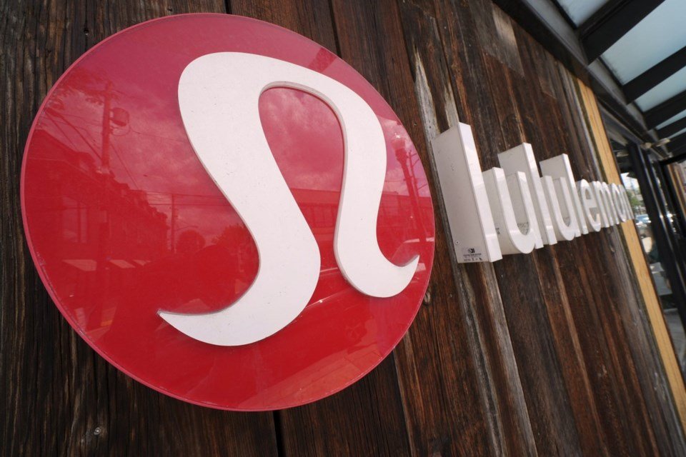 Lululemon shares plunge after profit drop, forecast downgrade