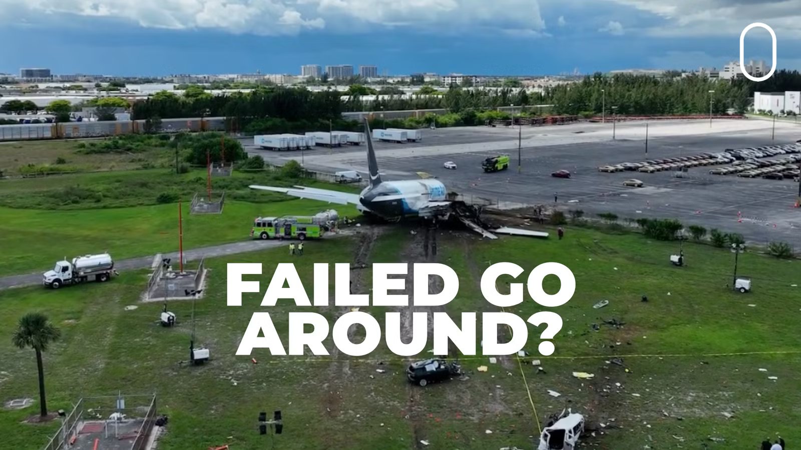 NTSB: Amazon 767 Pilots Added Thrust Then Aborted Go-Around, No Reversers Or Speed Brakes