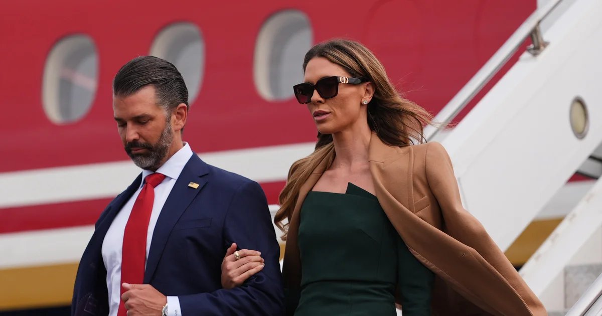 Donald Trump Jr.’s wife says Russian oligarch hosted post-wedding festivities as a “gift”