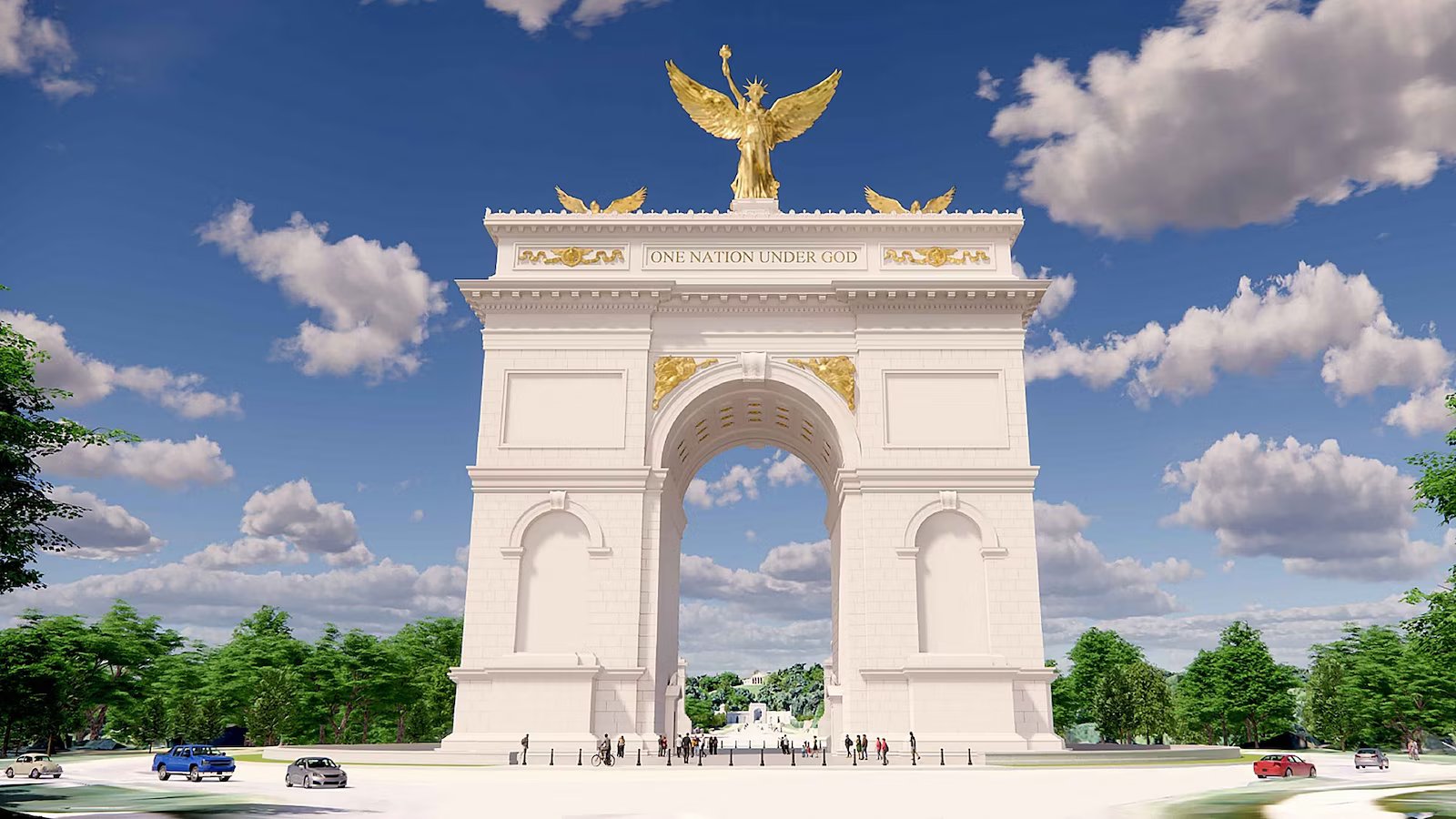 Federal preservation agency says it’s ‘terminating’ required consultation with local officials on Trump’s arch