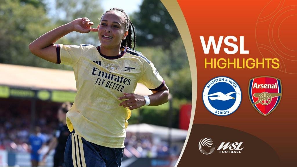 Baum scores on debut as Arsenal edge Brighton