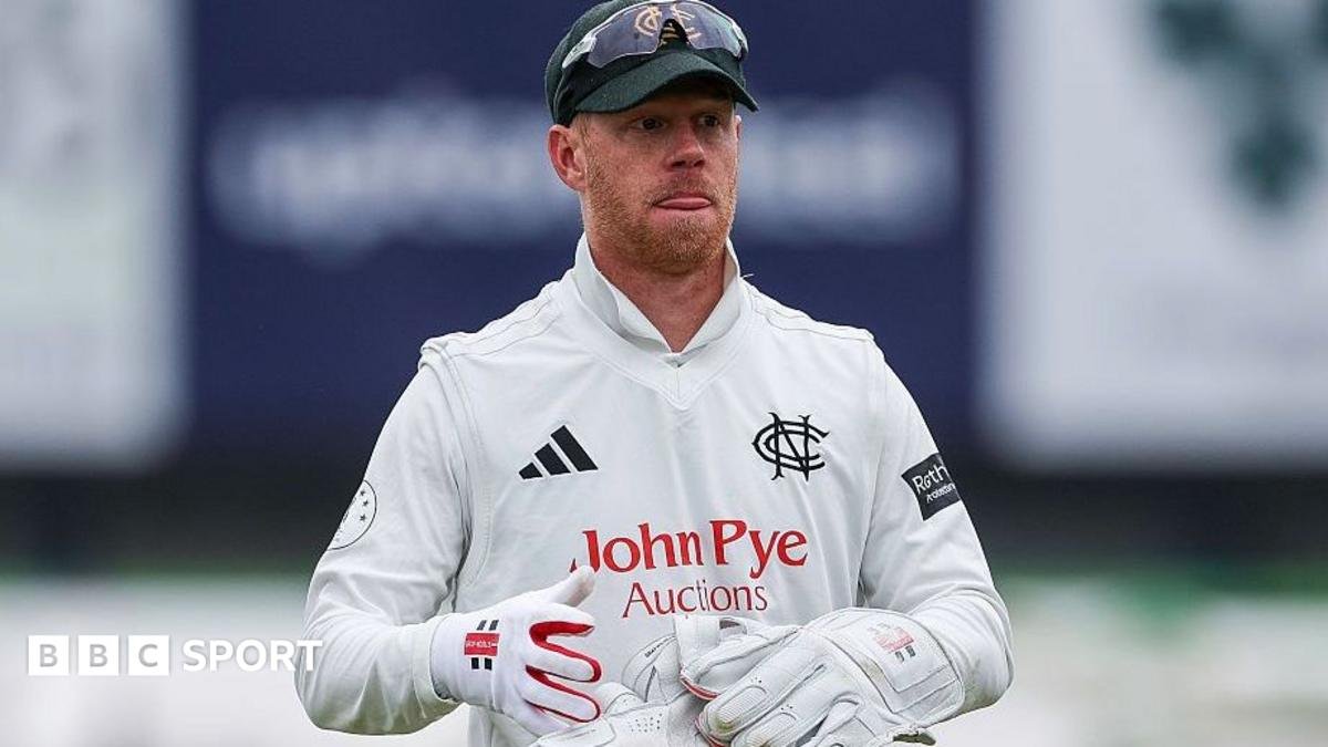 Kyle Verreynne: Notts lose keeper for last three Championship games