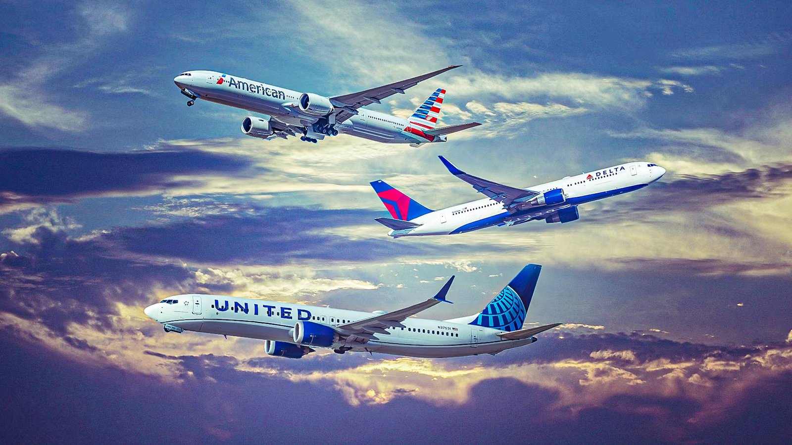 A Look At The Salaries Of The US Big 3 Airline Pilots