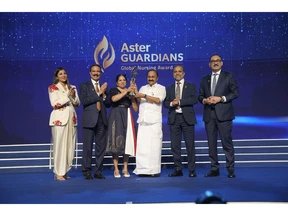 Aster Guardians Global Nursing Award 2026 Names Agimol Pradeep From United Kingdom Winner of USD 250,000 Prize