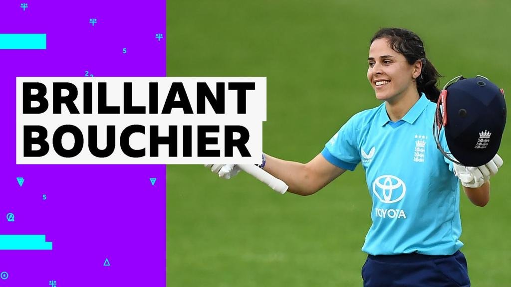 England v Ireland First ODI: All the best shots form Maia Bouchier’s 104